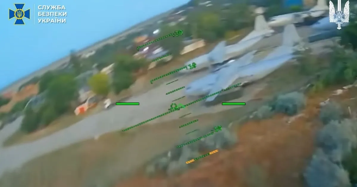 SBU uništio 15 ruskih aviona, šteta preko milijardu dolara