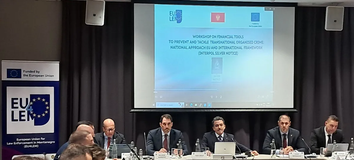 Šćepanović otvorio Radionicu o finansijskim alatima za borbu protiv kriminala