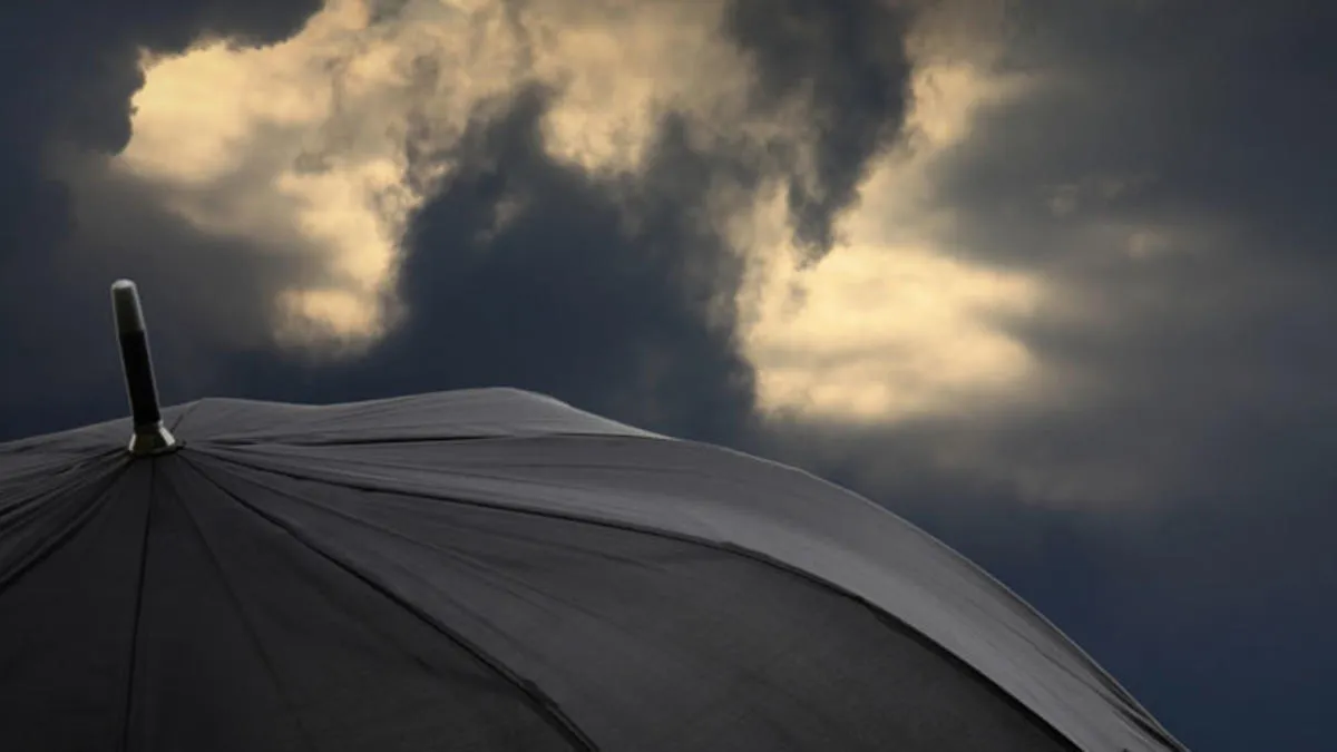 Sjutra pretežno oblačno, povremeno sa slabom kišom