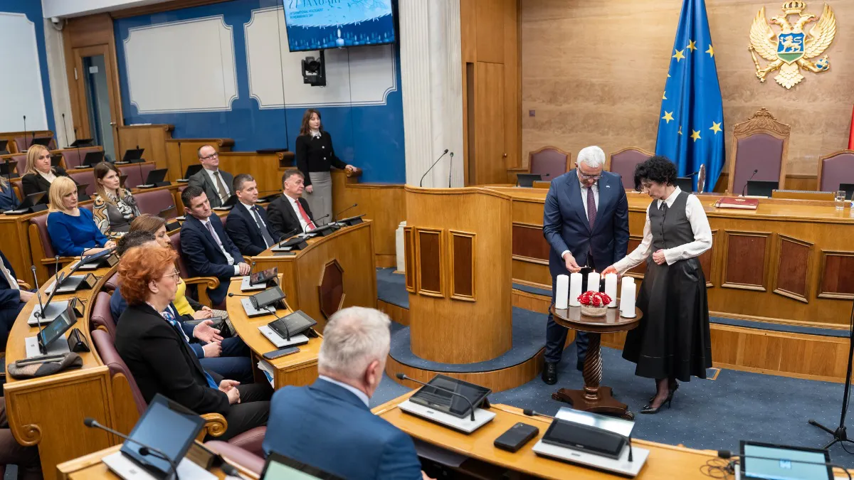 Skupština Crne Gore obilježila Međunarodni dan sjećanja na žrtve Holokausta