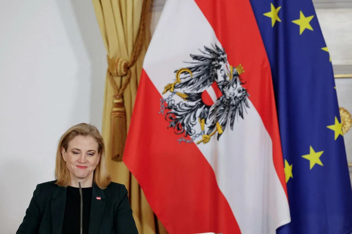 Slobodarska partija Austrije zahtijeva smjenu ministarke zbog ordena od Zelenskog