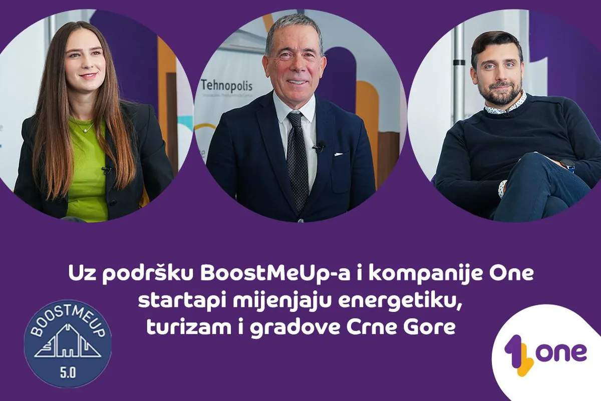 Startapi uz BoostMeUp i kompaniju One mijenjaju Crnu Goru