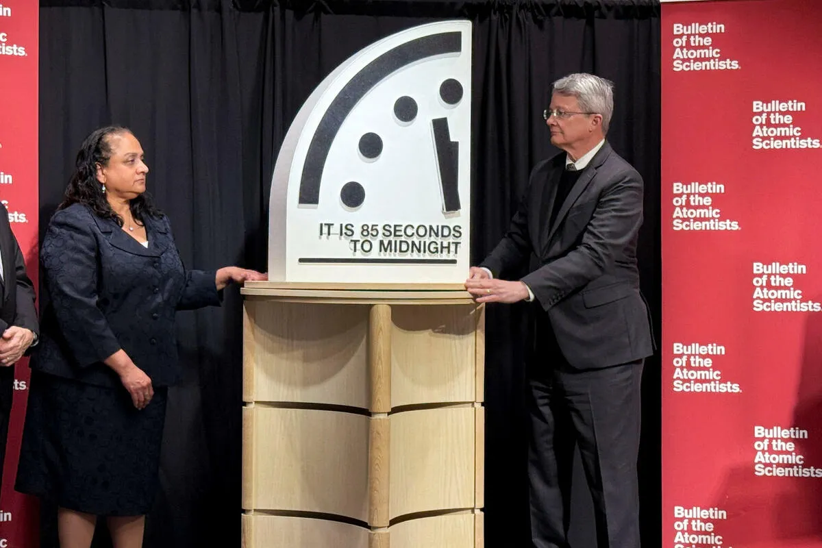 Svijet na 85 sekundi od 'sudnjeg dana'