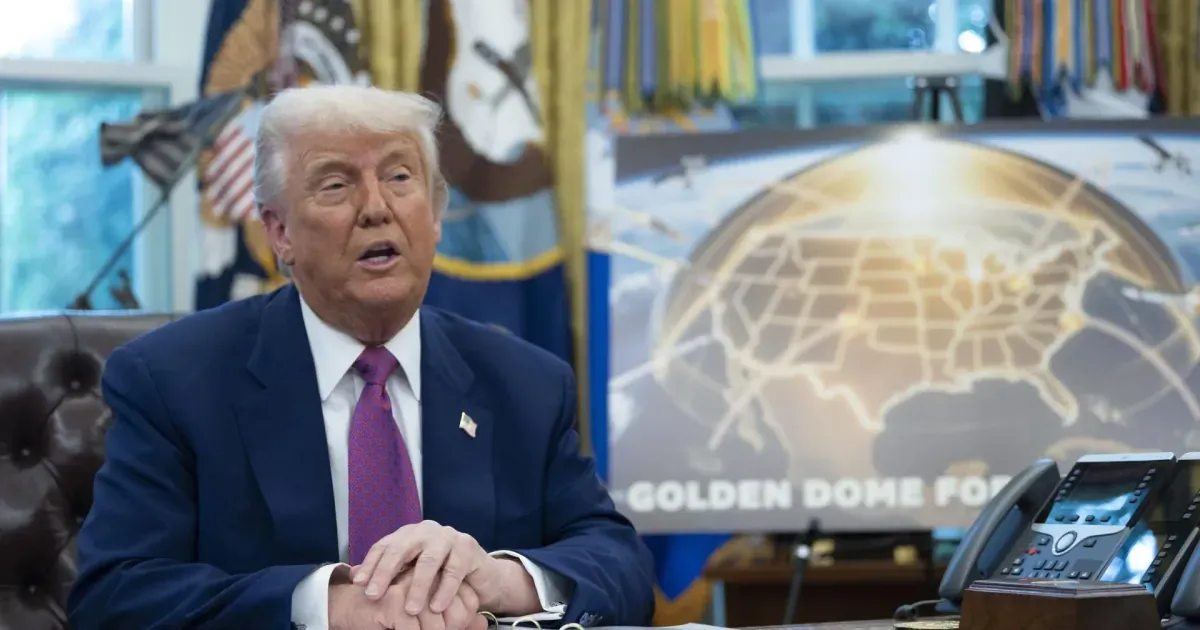 Trampov raketni štit Zlatna kupola obilježava godinu bez značajnog napretka