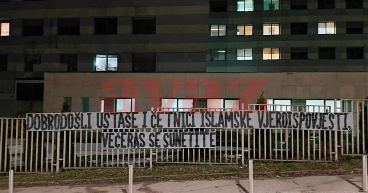 Transparent u Tuzli izazvao sumnju i krivičnu prijavu