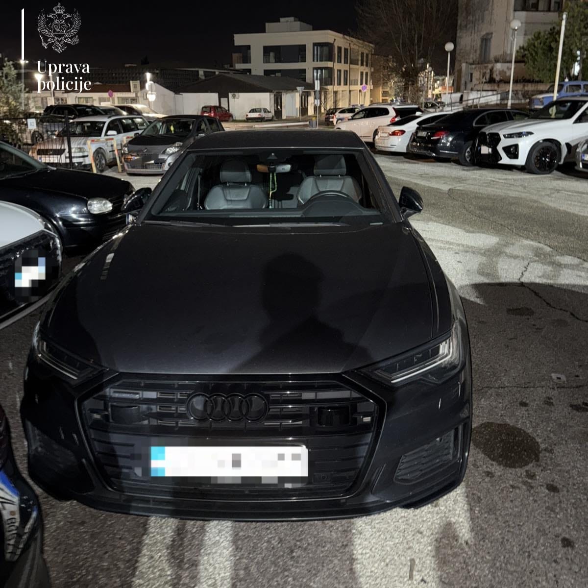 Ulcinjska policija oduzela vozilo od pripadnika kriminalne grupe