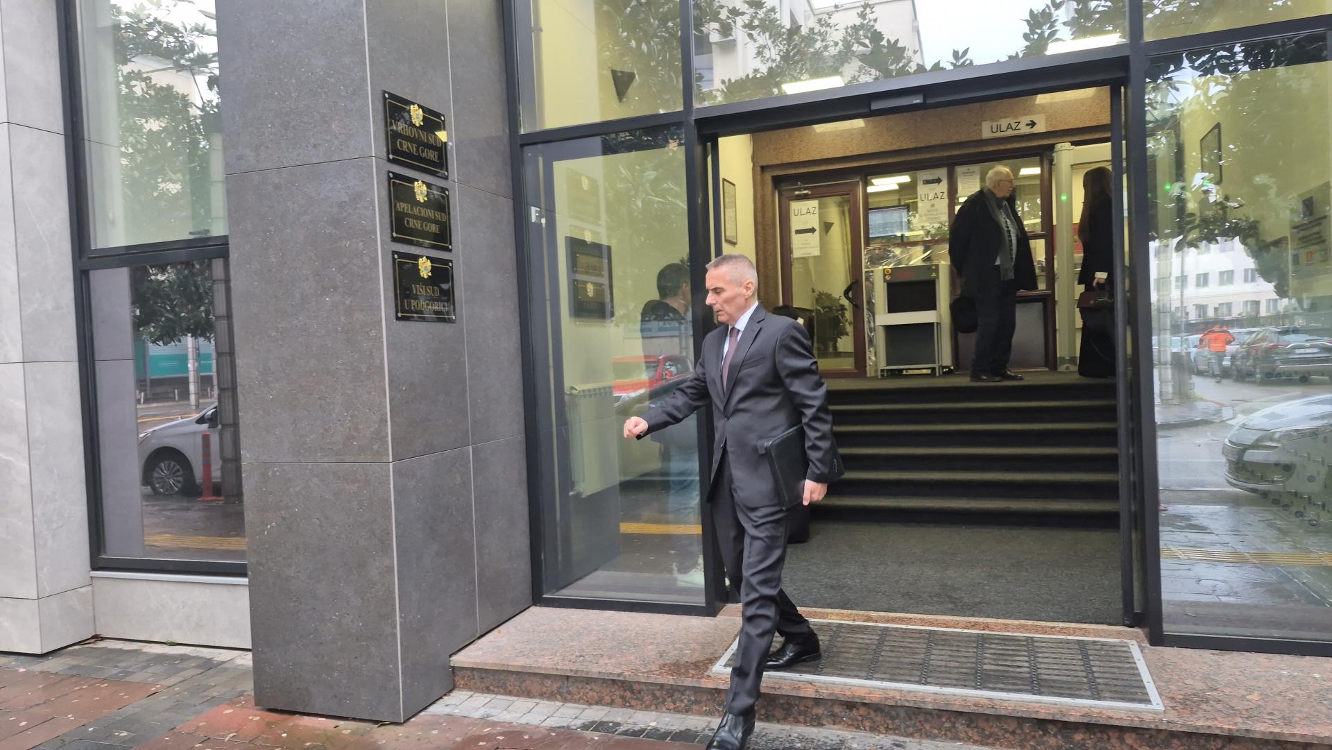 Veselin Veljović se vratio na suđenje nakon liječenja u inostranstvu