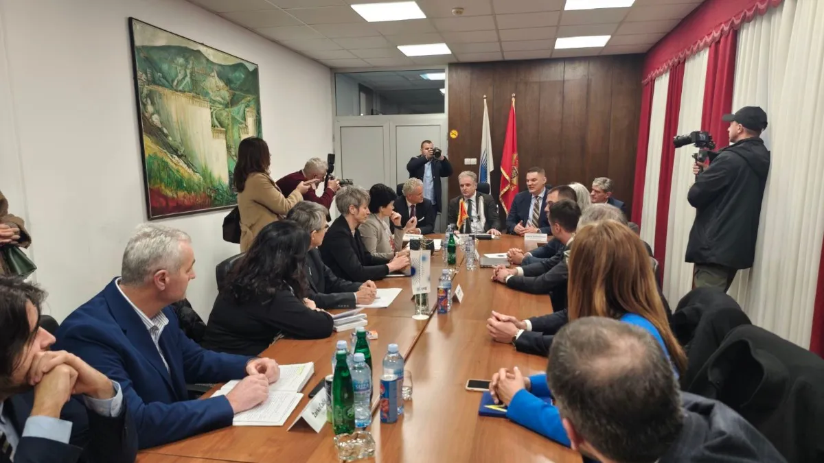 Ambasador EU Johan Satler u radnoj posjeti Pljevljima