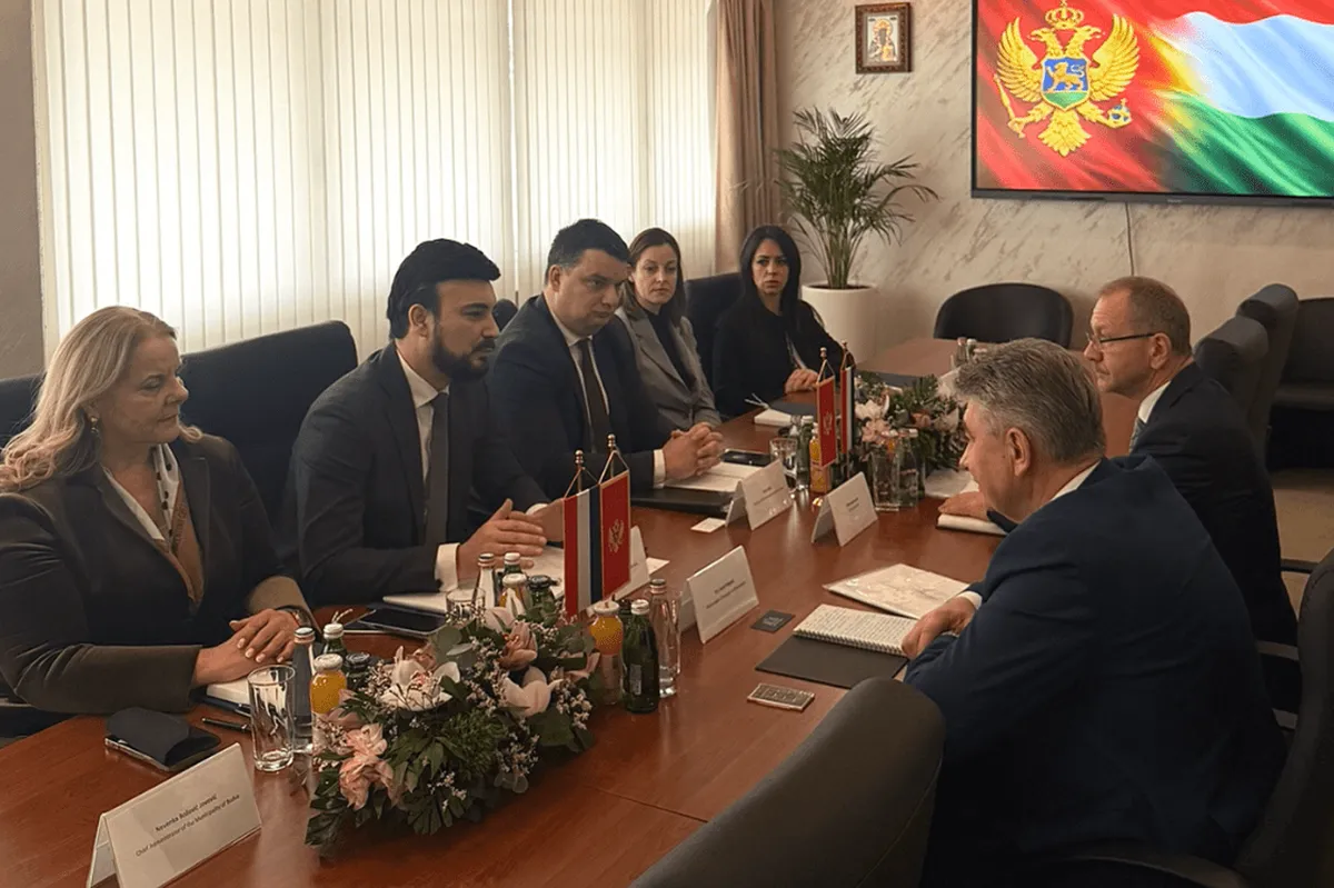 Ambasador Mađarske posjetio Opštinu Budva: Inicijative za saradnju i spomen-obilježje