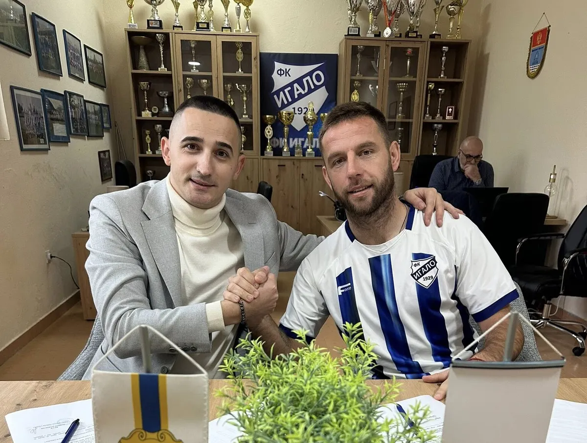 Amer Tabak i Dejan Pepić nova pojačanja FK Igalo 1929 Amer Tabak i Dejan Pepić nova pojačanja FK Igalo 1929