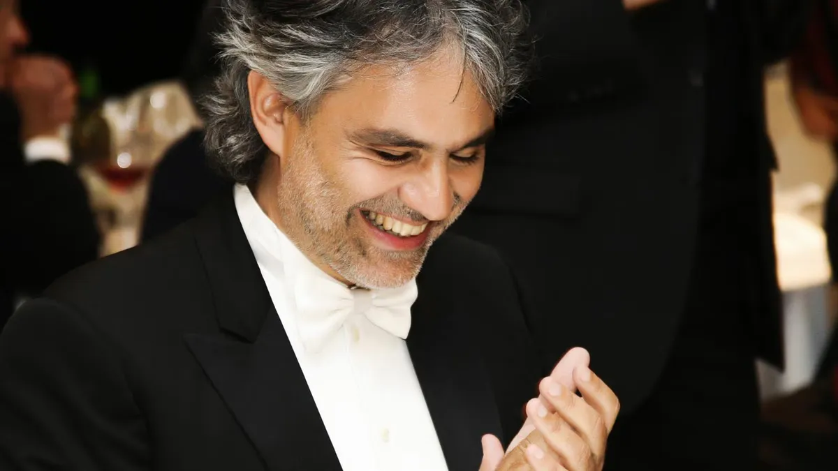 Andrea Bocelli kao gost na Festivalu di Sanremo 2026 Andrea Bocelli kao gost na Festivalu di Sanremo 2026