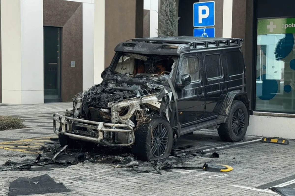 Baki Prasetu izgorio skupocjeni 'Brabus' vrijedan pola miliona eura
