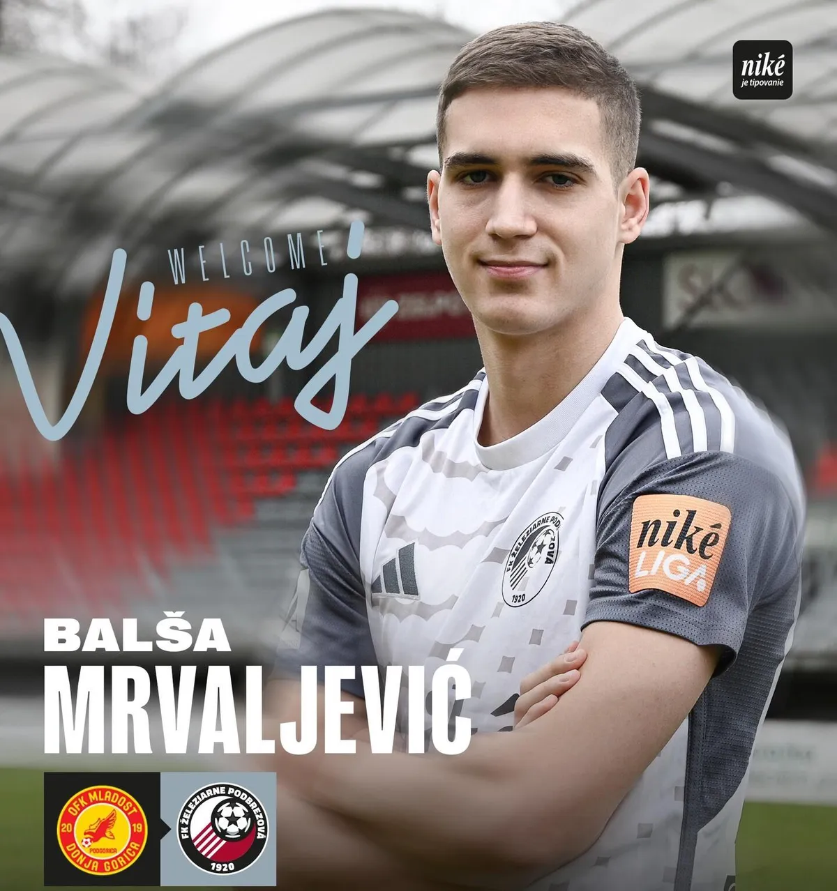 Balša Mrvaljević karijeru nastavlja u Slovačkoj Balša Mrvaljević karijeru nastavlja u Slovačkoj