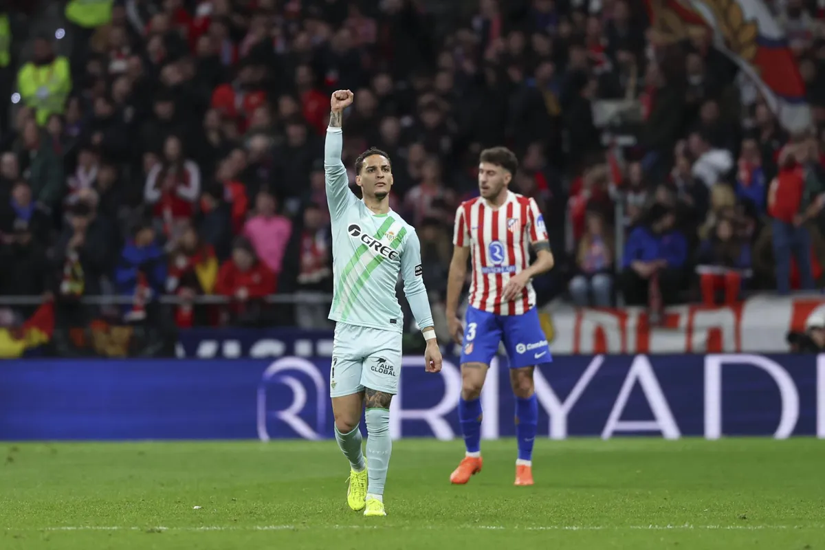 Betis iznenadio Atletiko u Madridu, Antoni postigao jedini gol