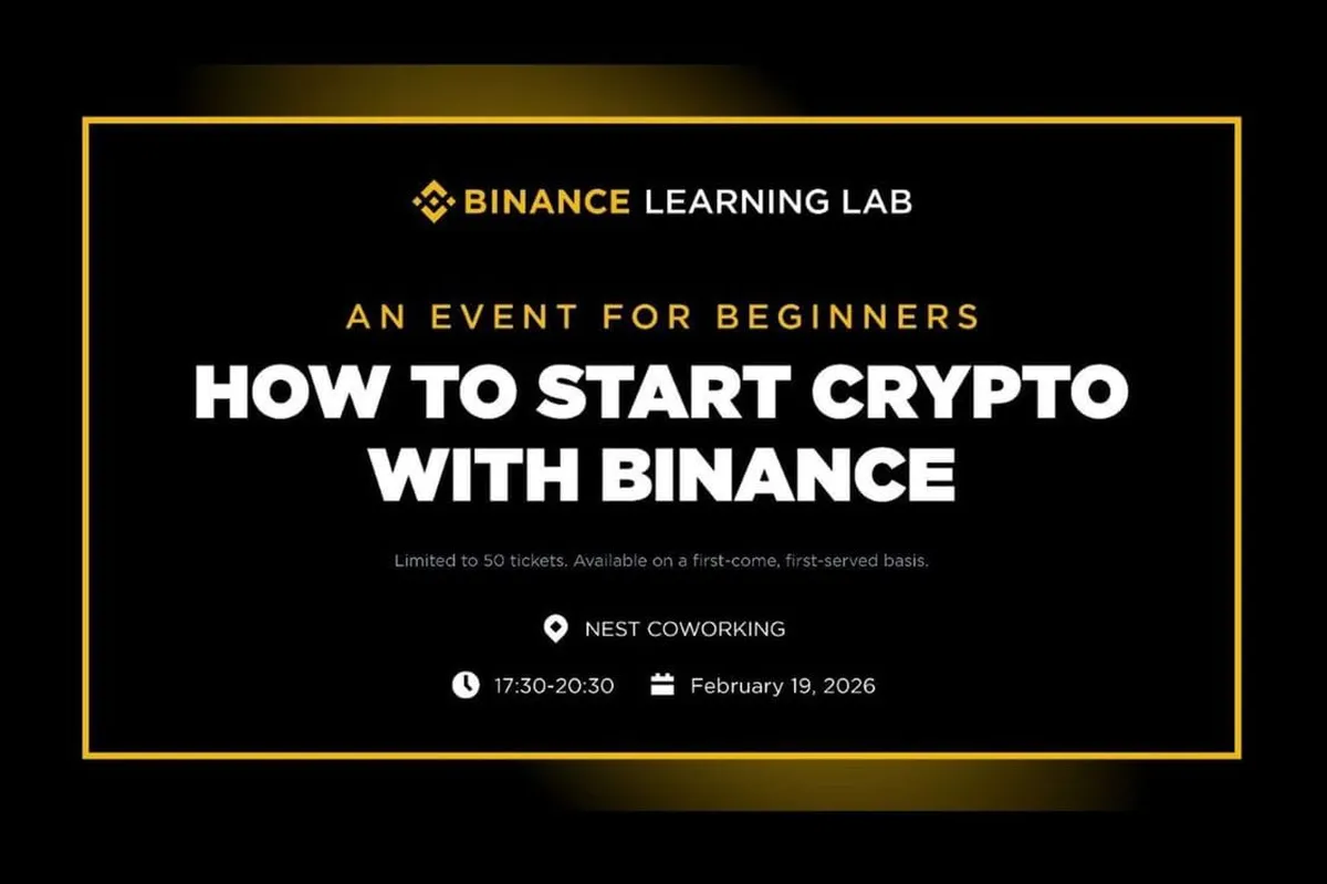 Binance Learning Lab se vraća u Podgoricu – tvoja šansa za kripto edukaciju