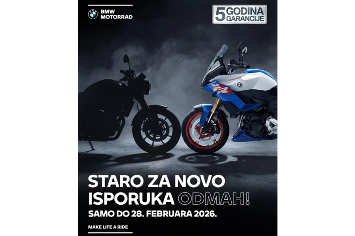 BMW Motorrad pokreće akciju zamjene staro za novo
