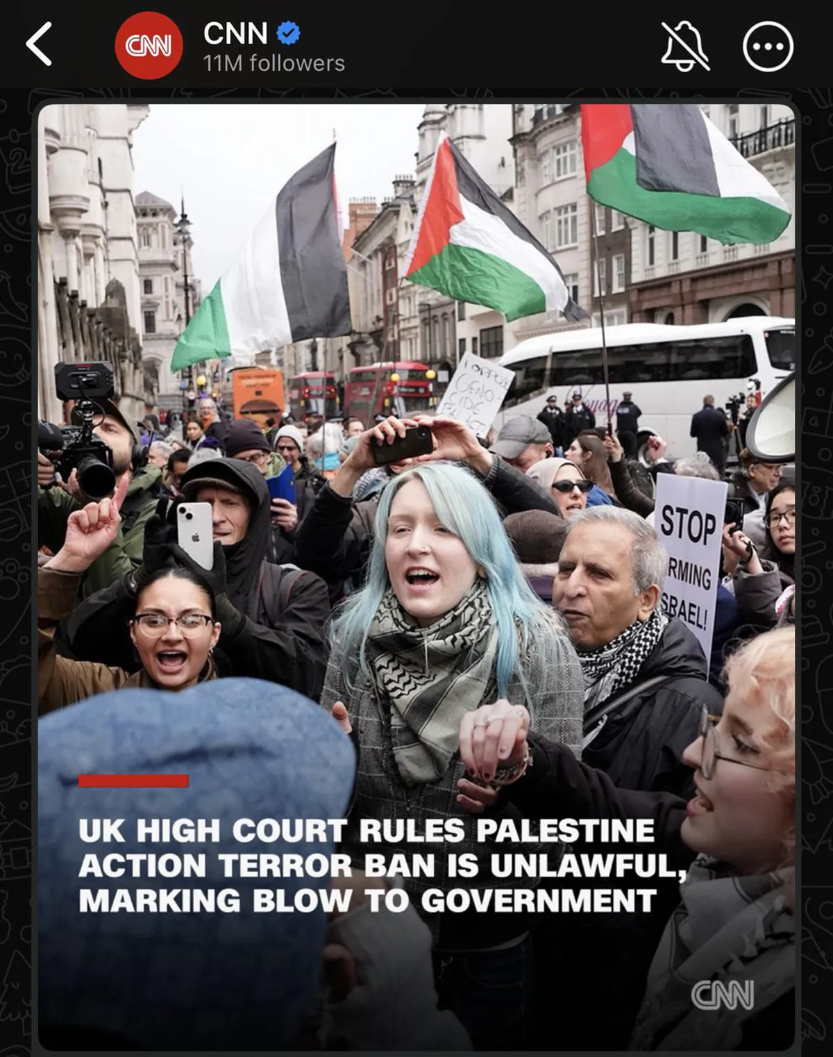 Brittanski Visoki sud proglasio zabranu „Palestine Action“ nezakonitom