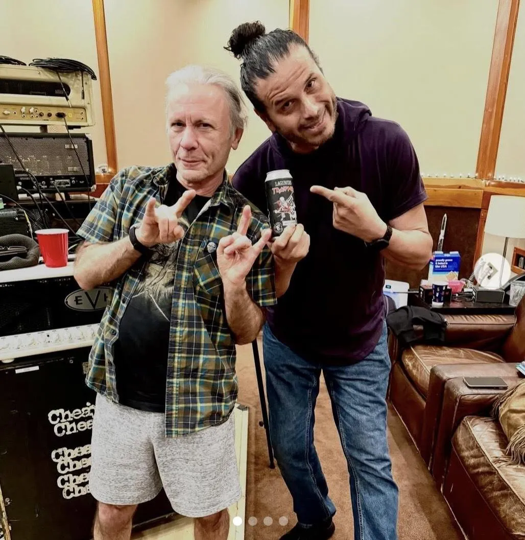 Brus Dikinson završava novi solo album u studiju Dejva Grola