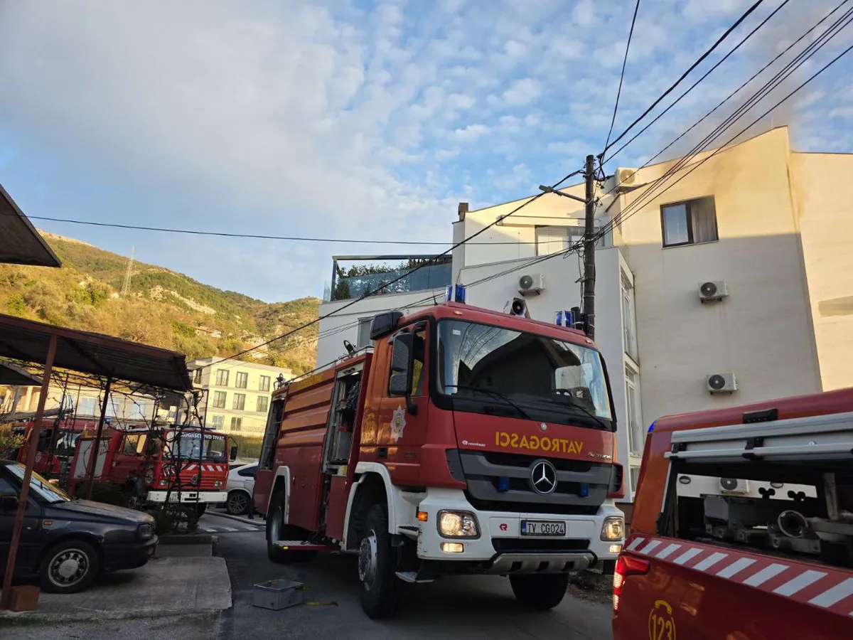 Brzom akcijom ugašen požar u Mažini