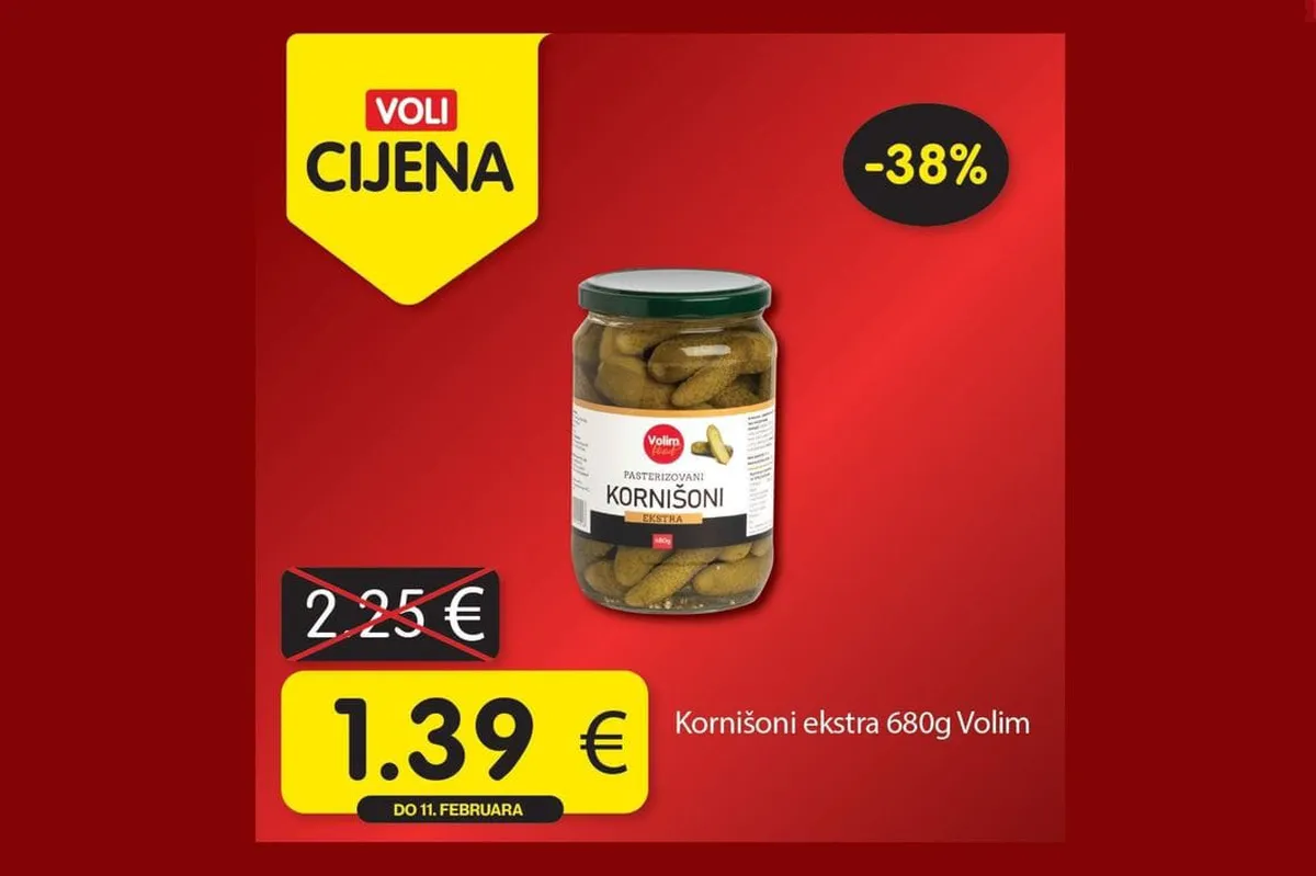 Četvrtak donosi nove povoljnosti u marketima VOLI i Naš diskont