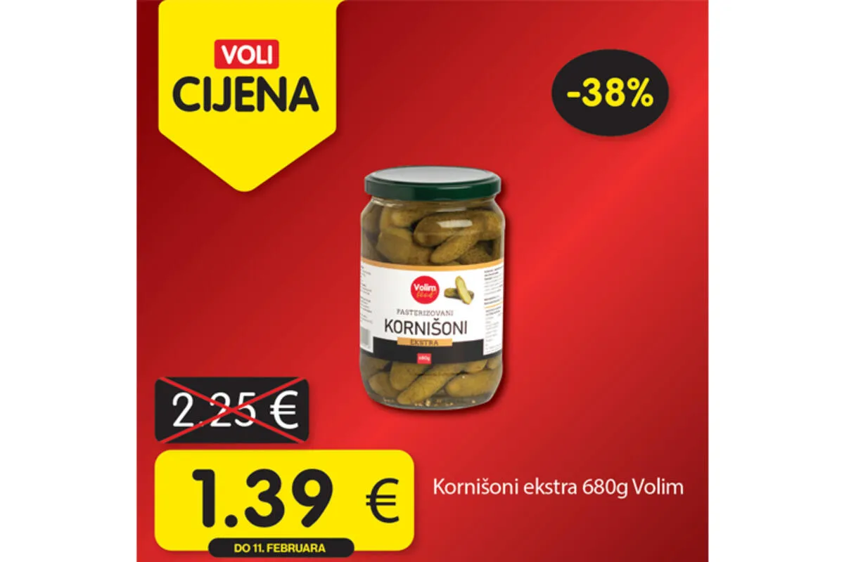 Četvrtak donosi nove povoljnosti u Voli marketima