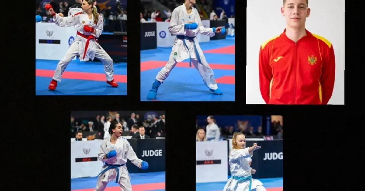 Crna Gora sa tri šampiona završila EP u karateu sa sedam medalja