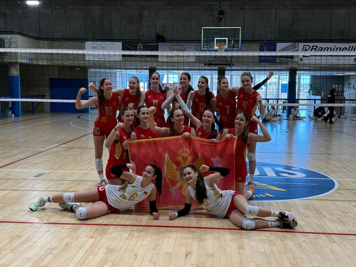 Crnogorske U18 odbojkaške reprezentacije ostvarile pobjede na startu Zimskog kupa nacija