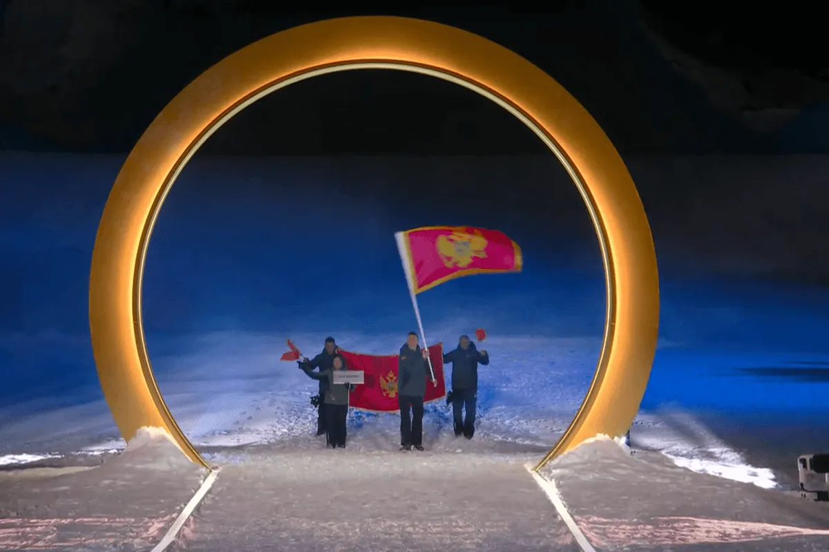 Crnogorski olimpijci prodefilovali na ZOI Milano – Kortina