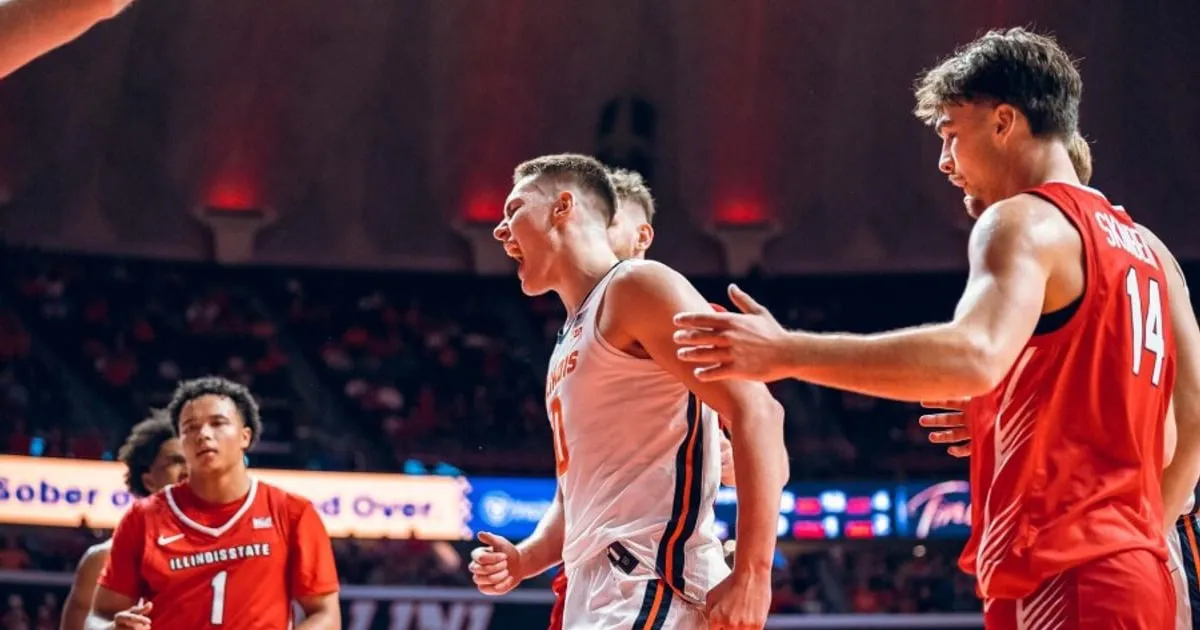 David Mirković briljira u NCAA ligi, Ilinois slavio protiv Indijane