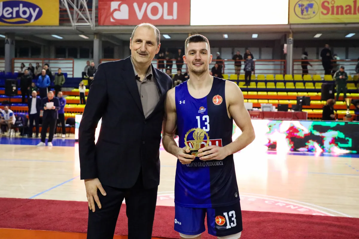 Đorđije Jovanović MVP finala Kupa Crne Gore, Budućnost slavi