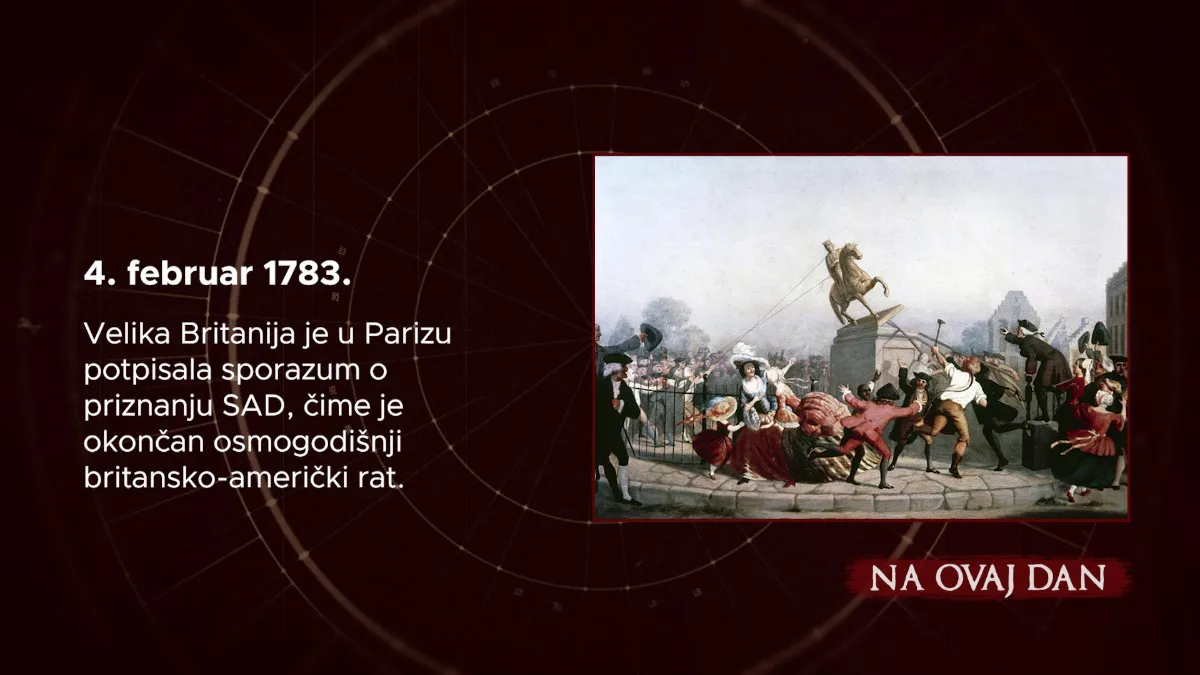 Događaji koji su obilježili 4. februar kroz istoriju