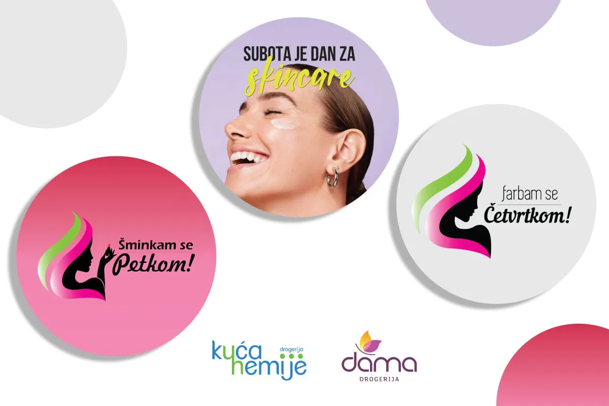 Drogerije Kuća Hemije i Dama nude posebne pogodnosti za kupce