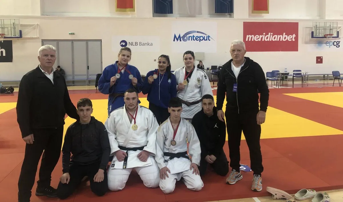 Džudisti Trebjese osvojili šest medalja na takmičenju