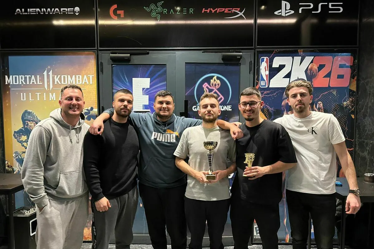 EDGE FIVE trijumfovao na CS2 turniru u Ulcinju