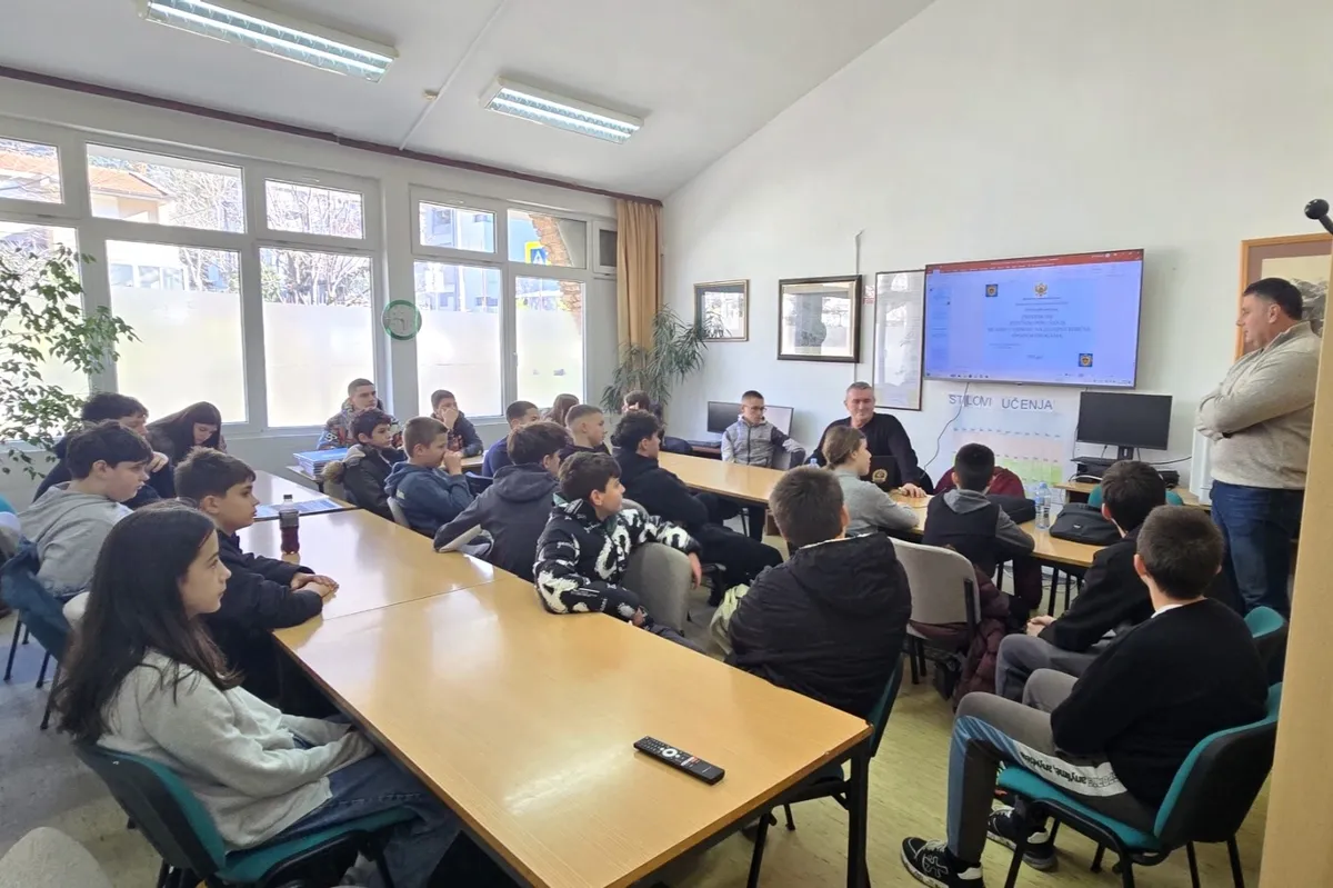 Edukativno predavanje o zaštiti djece od zloupotreba droga