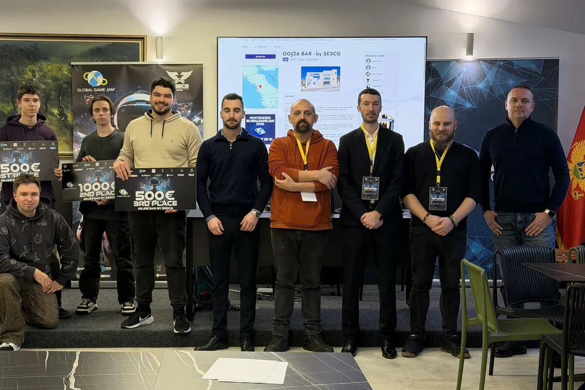 Ekipi Devs Misery trijumf na crnogorskom Game Jamu