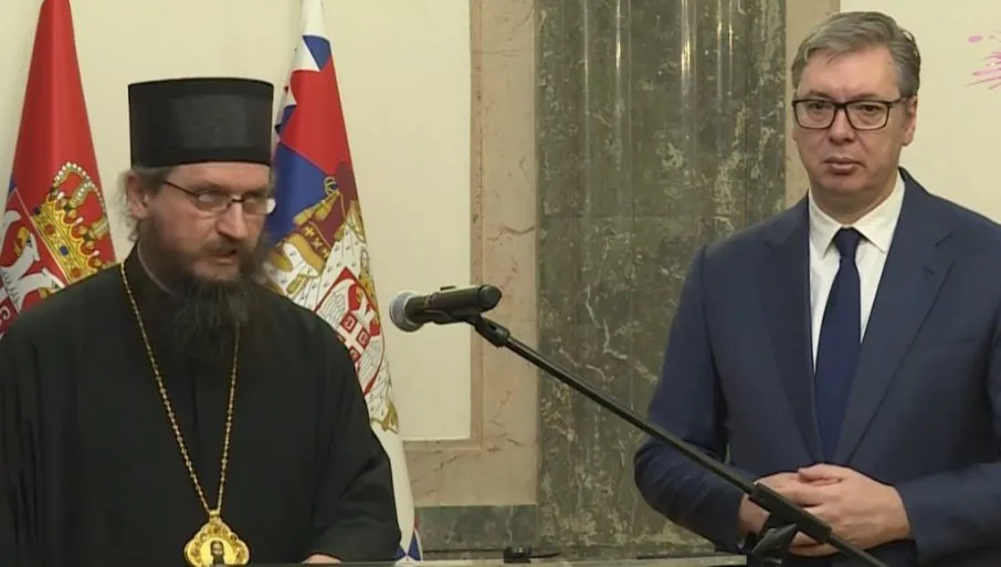Episcope Sergije odlikovao Vučića: Orden kao pečat duhovnog zajedništva