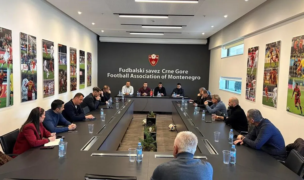 Fudbalski savez Crne Gore održao sastanak sa klubovima uoči proljećnjeg dijela šampionata