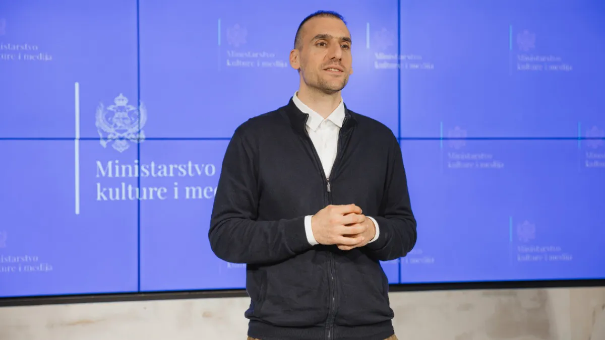 Gošović najavio podršku kreativnim industrijama sa 400.000 eura