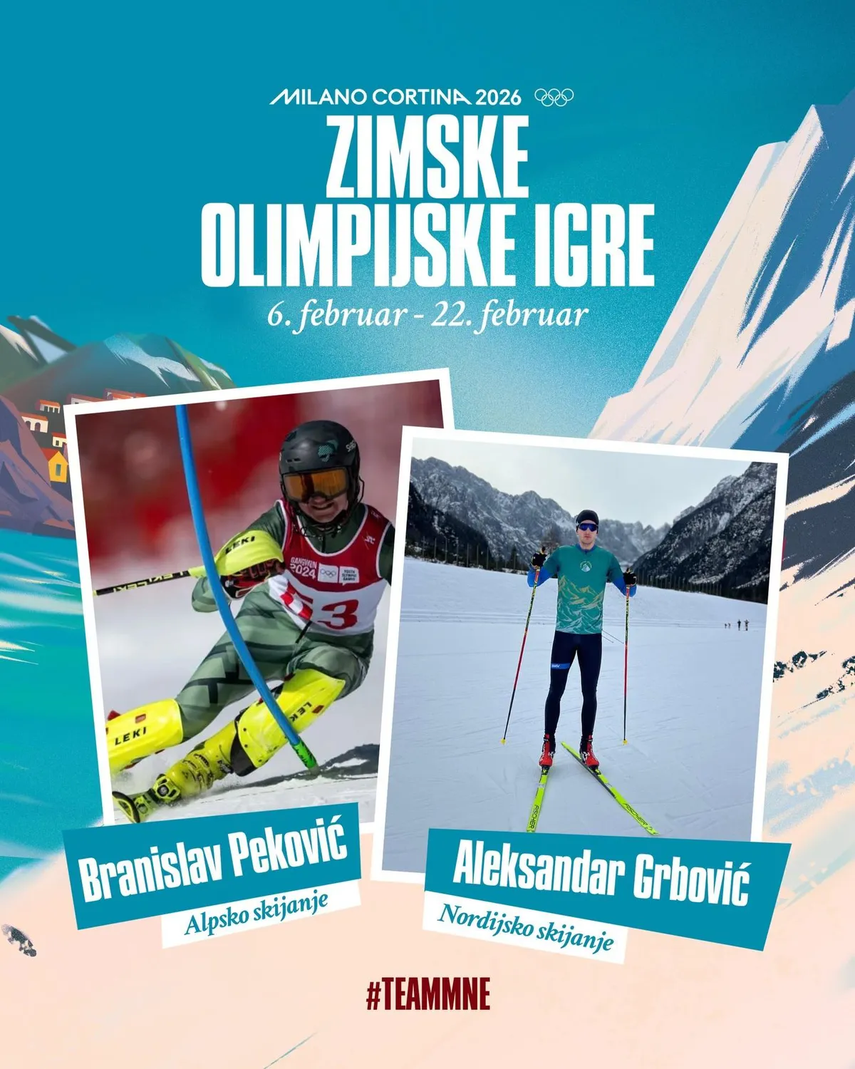 Grbović na 54. mjestu u kvalifikacijama na Zimskim olimpijadama