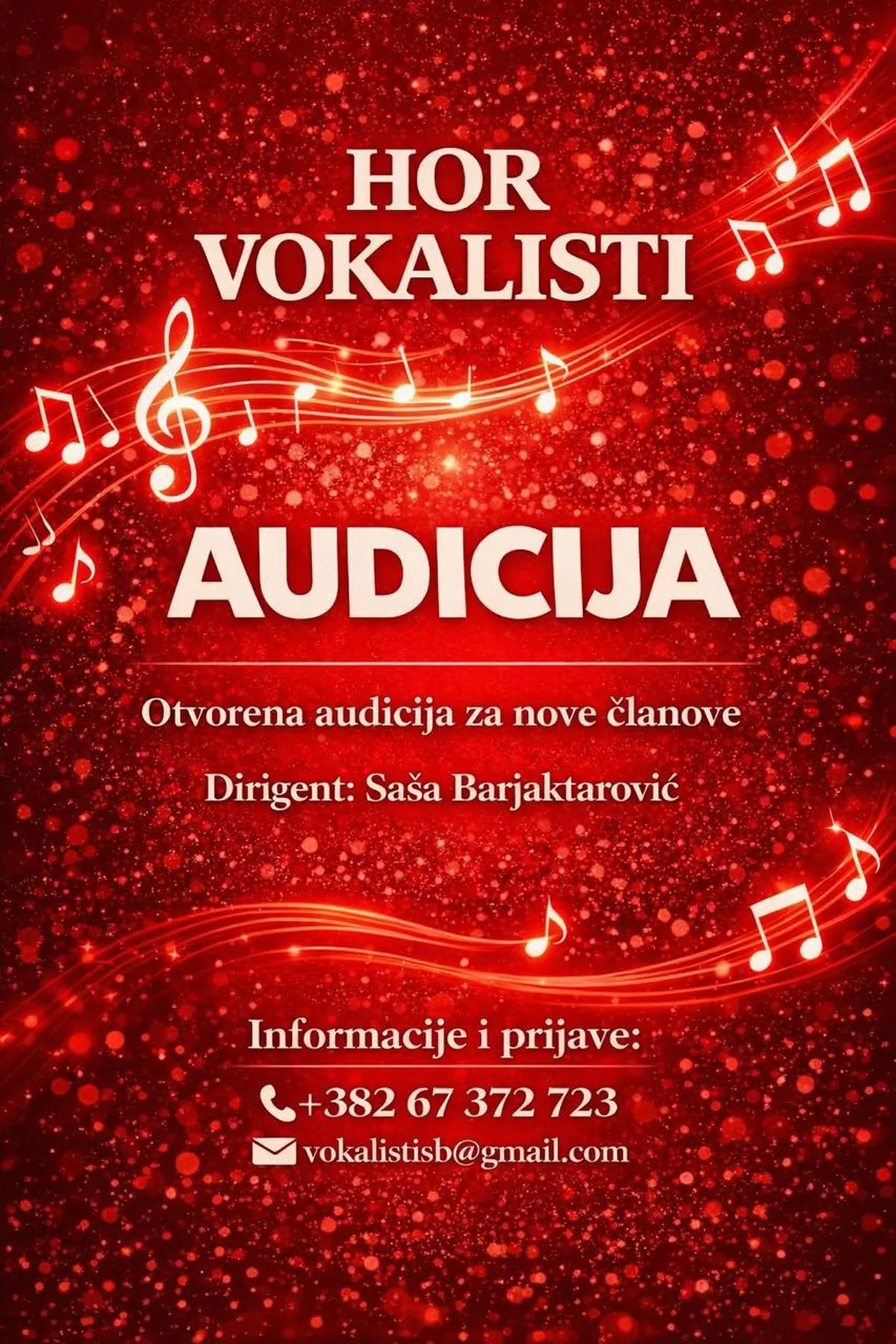 Hor Vokalisti poziva nove članove na audiciju