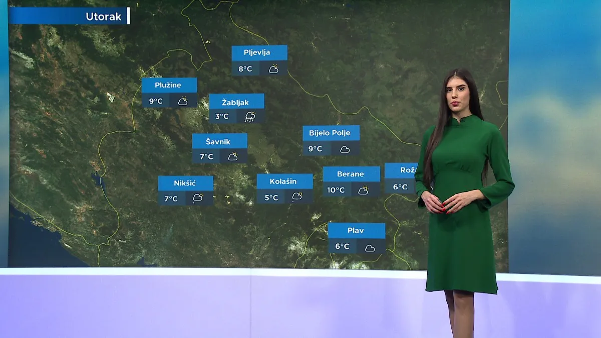 I danas kišovito, do 14 stepeni