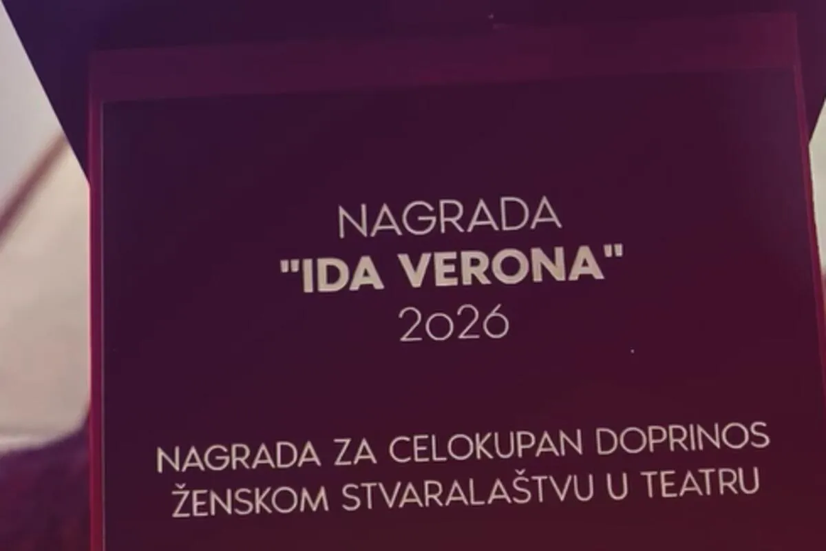 Irena Popović Dragović dobitnica nagrade 'Ida Verona'