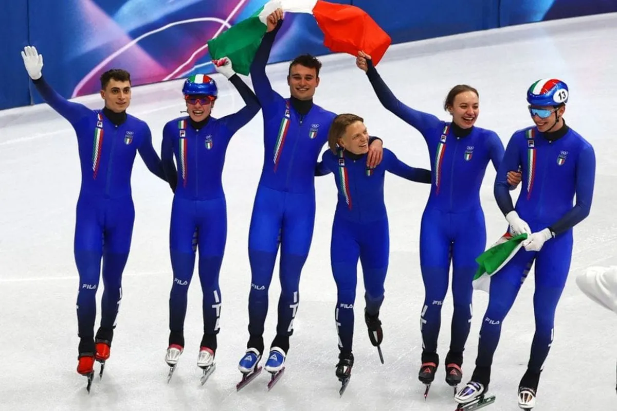 Italijani osvojili zlato u mješovitoj štafeti u brzom klizanju