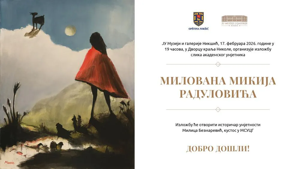 Izložba Mikija Radulovića otvorena večeras u Nikšiću