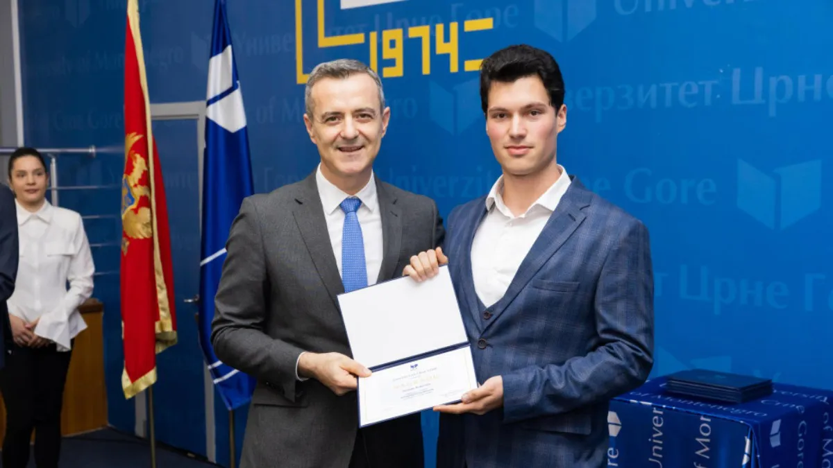 Jovan Raković sa prosjekom 9,82 ističe se na ETF-u