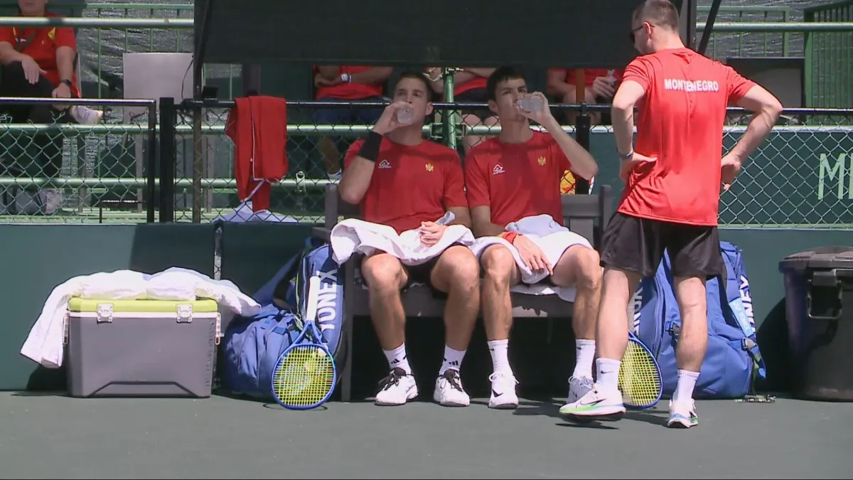 Jovanović i Krivokapić donijeli prednost Crnoj Gori u Dejvis kupu