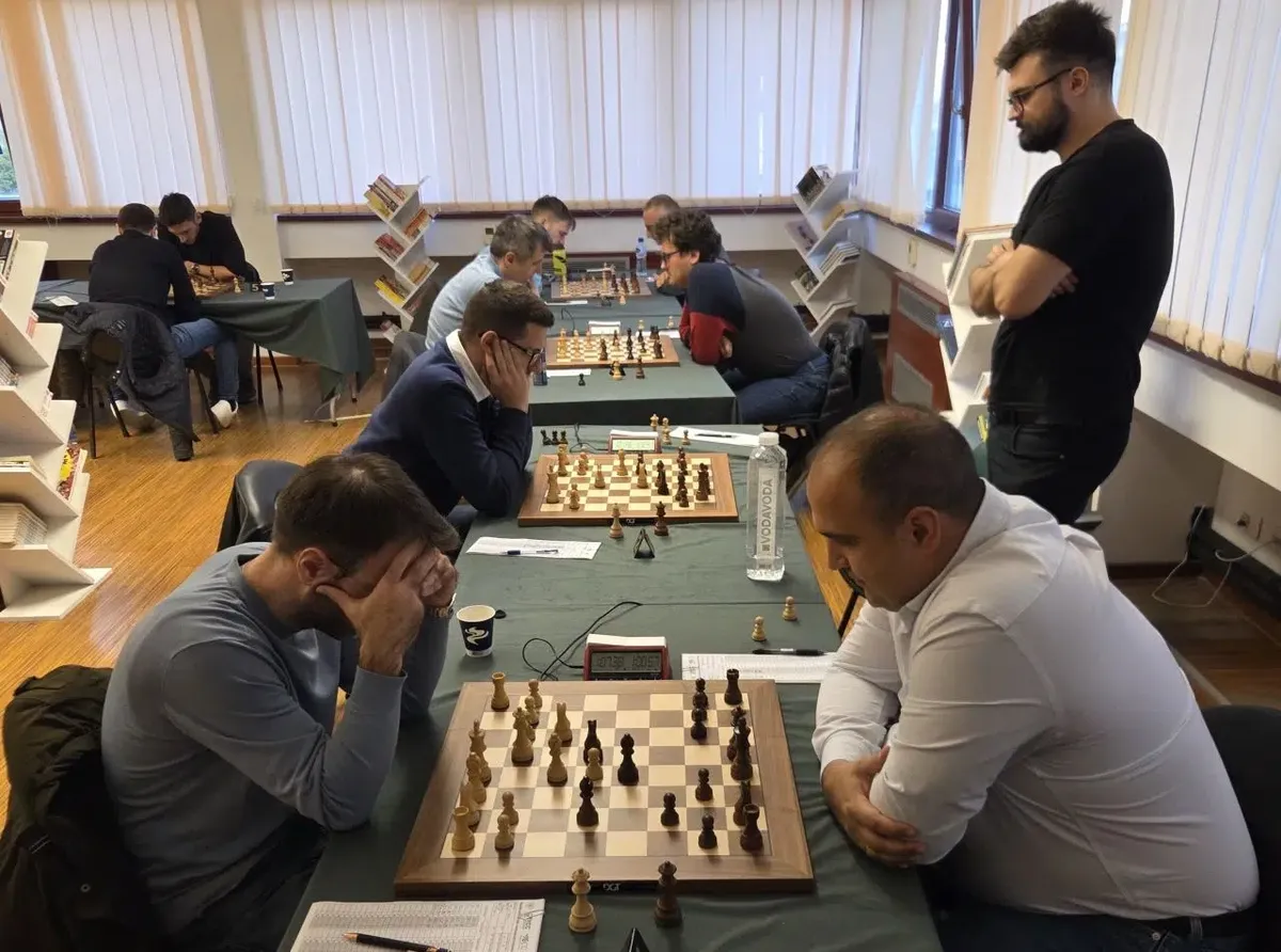 Kadrić na korak do titule na 78. Prvenstvu Crne Gore u šahu