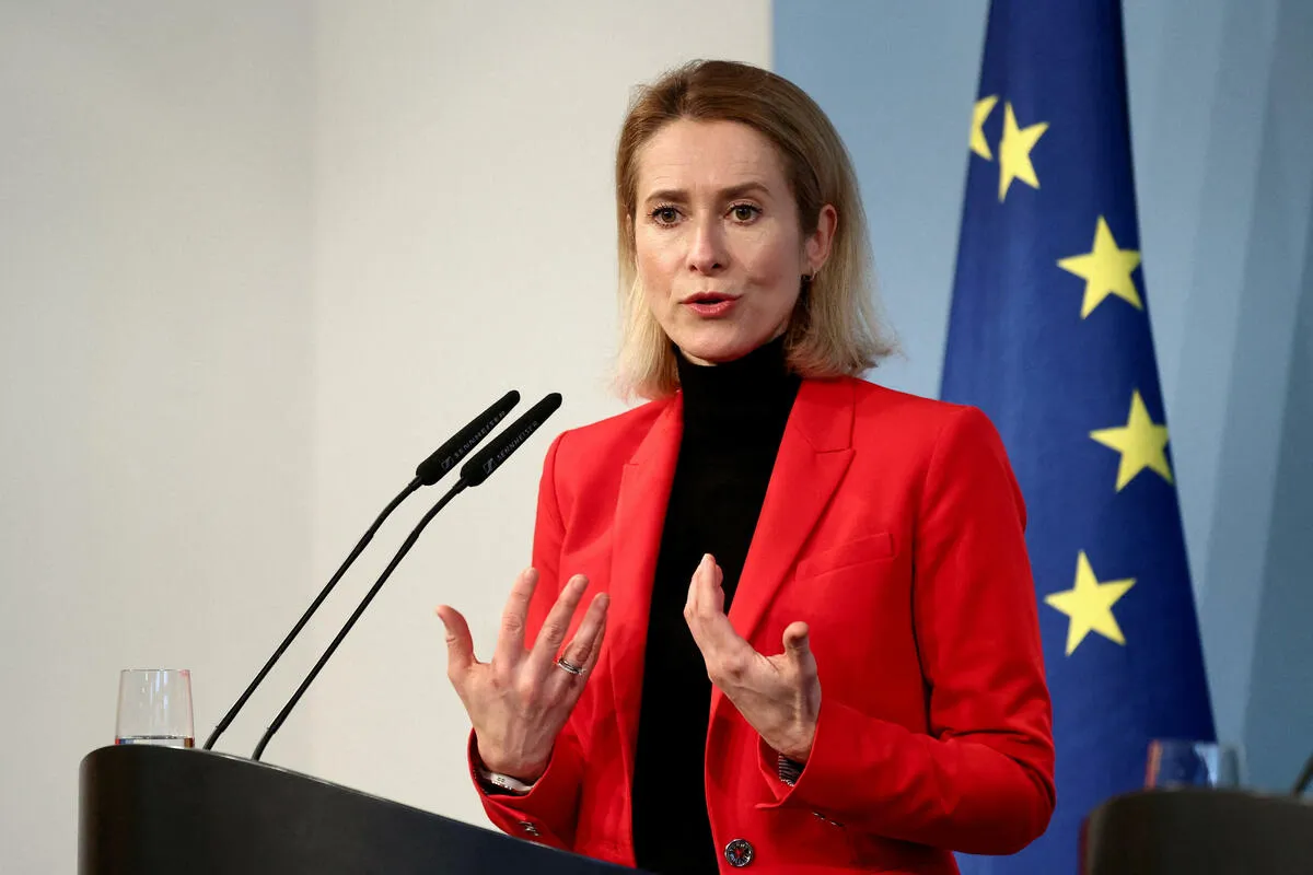 Kaja Kalas: EU sastavlja spisak ustupaka koje Rusija treba da napravi za mir