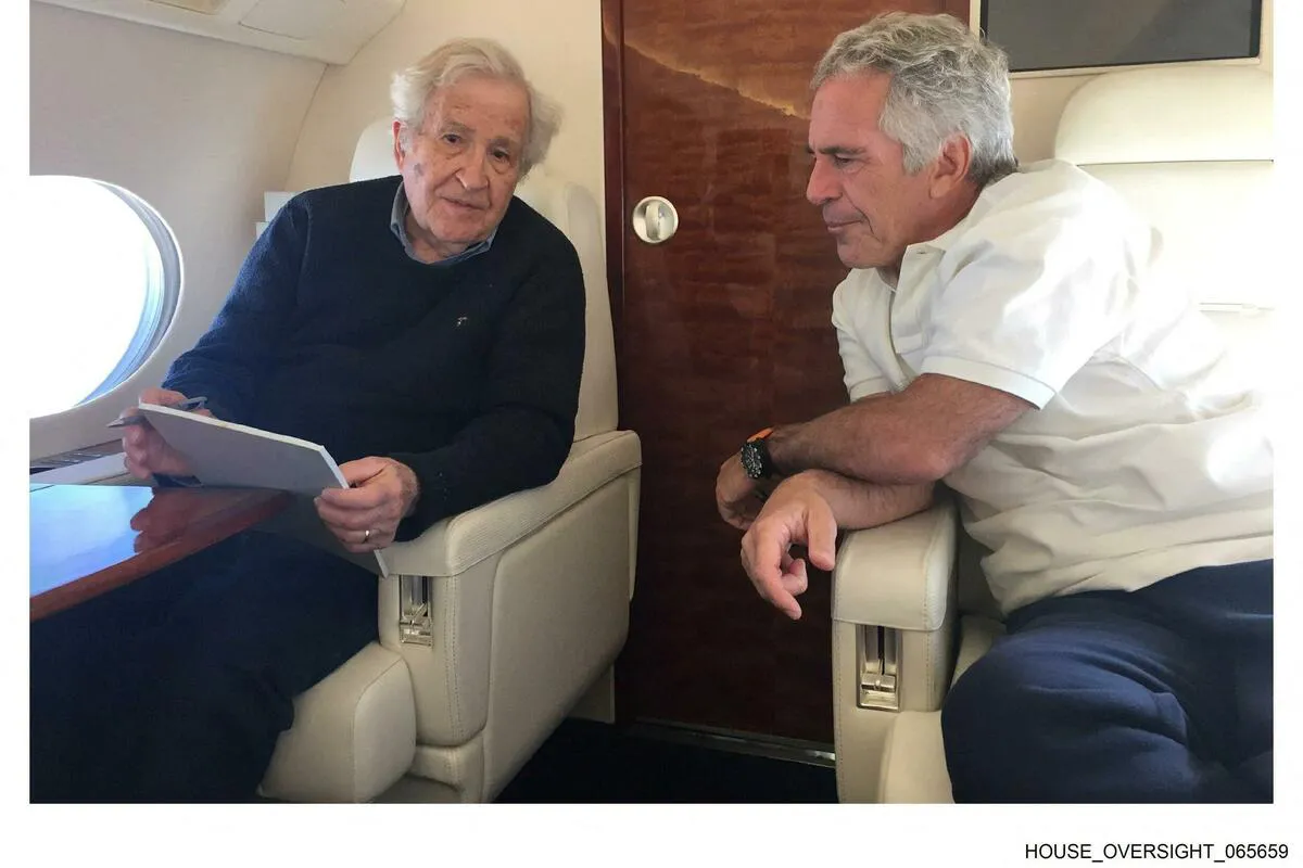 'Kako da se izborim sa zlom štampom?': Kontakti Epstina i Noama Čomskog